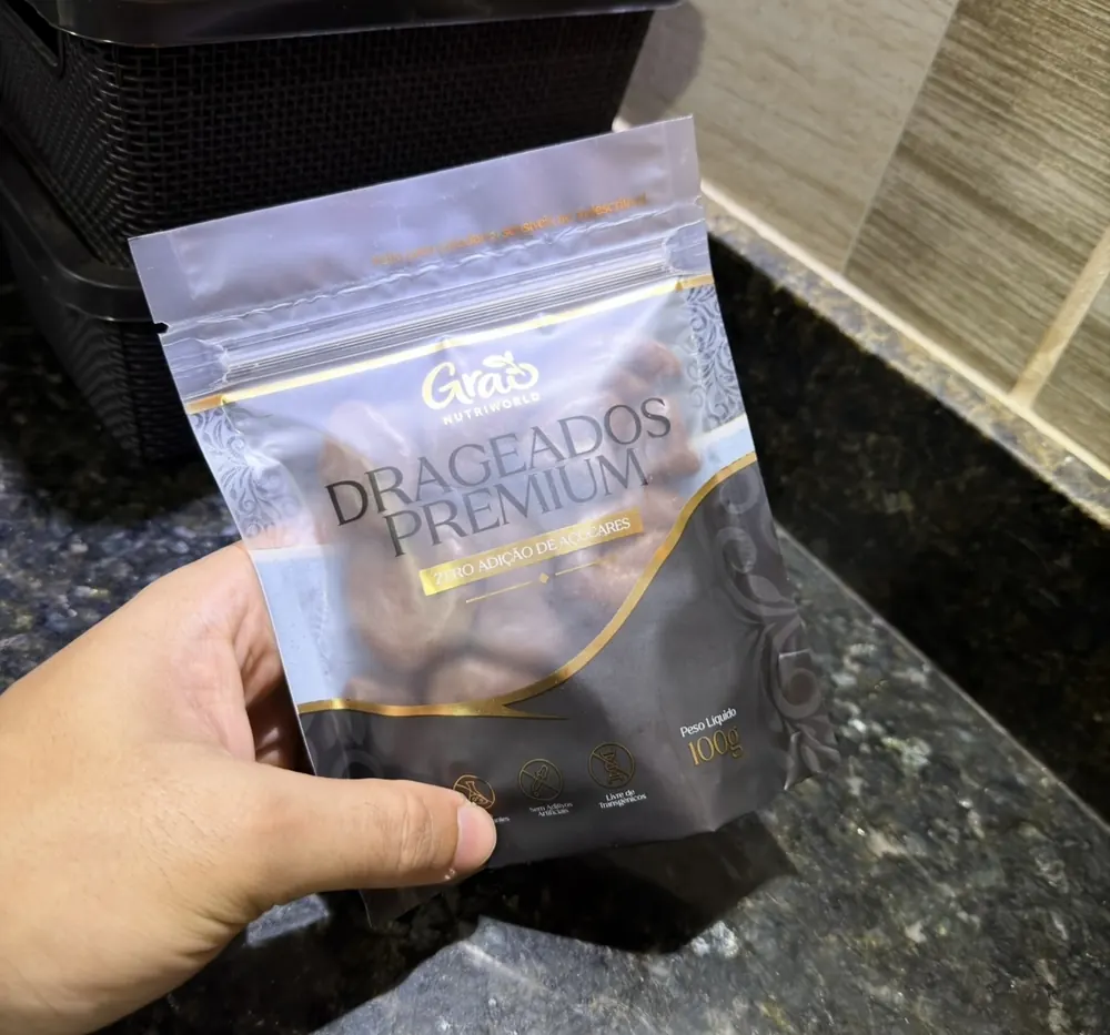 Foto de cliente com o produto