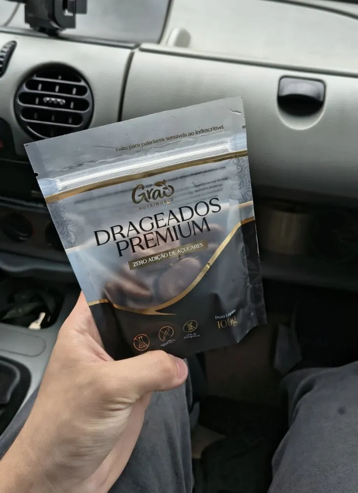 Foto de cliente com o produto